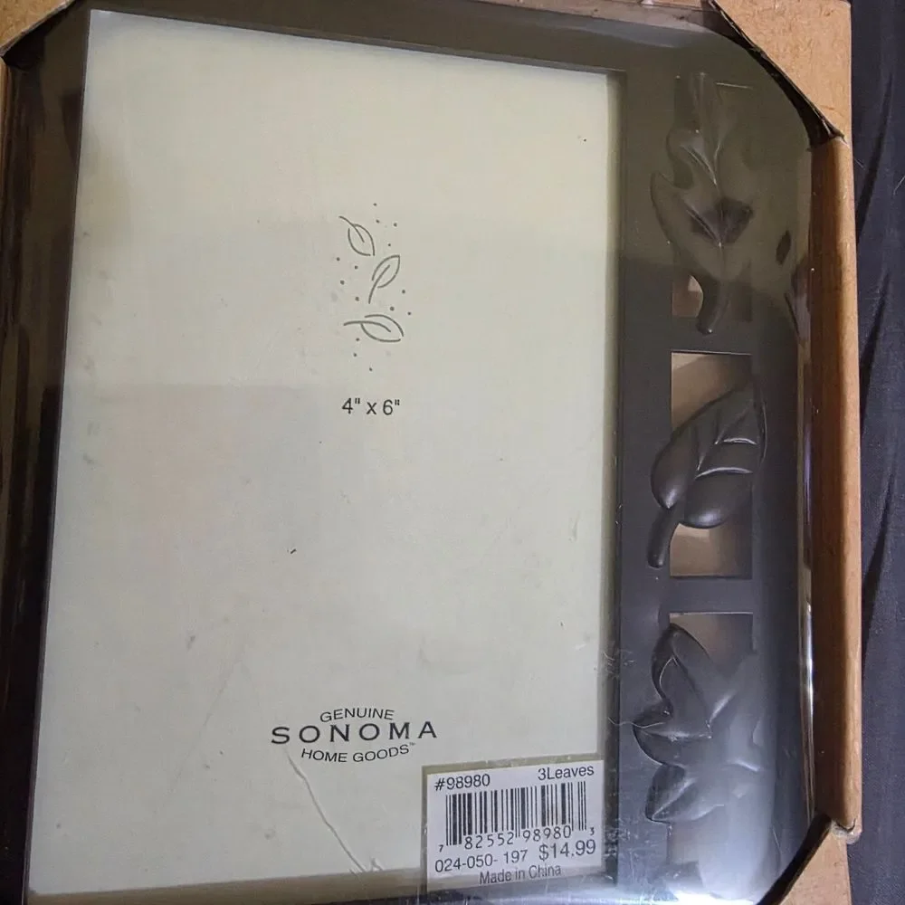 Sonoma Dark Brown Picture Frame